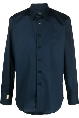 BILLIONAIRE Homme, Chemises, Bleu, Taille: L Long Sleeve Hauts