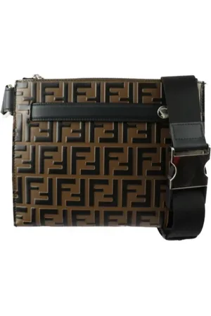 Fendi Femme, Pre-owned, Brun, Taille: ONE Size Pre-owned Cuir sacs-fendi