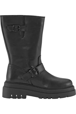 JoDis Femme, Chaussures, Noir, Taille: 39 EU Helena Botte Biker Noire