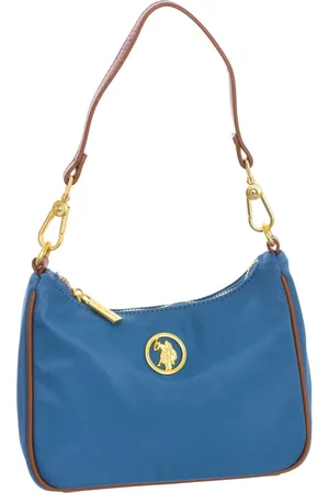 U.S. Polo Assn. Femme, Sacs, Bleu, Taille: ONE Size Sac à Bandoulière Baguette Synthétique