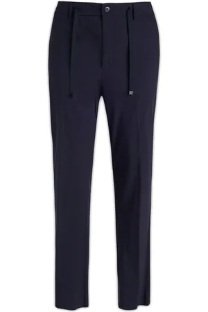 Brian Dales Homme, Pantalons, Bleu, Taille: 2XL Pantalon Élégant