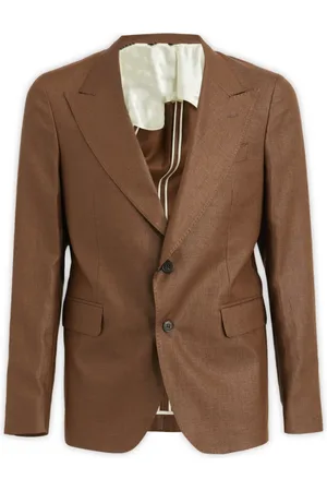 Brian Dales Homme, Vestes, Brun, Taille: XL Vestes Gilets