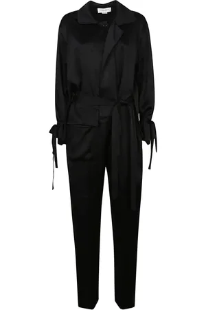 Victoria Beckham Femme, Combinaisons et Ensembles, Noir, Taille: 38 FR Jumpsuits