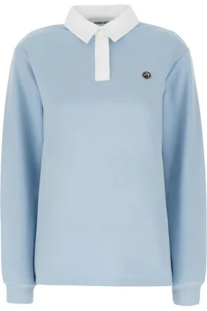 AMBUSH Femme, Tops, Bleu, Taille: 42 FR Polo Chemises