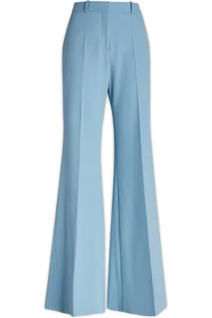 DEL CORE Femme, Pantalons, Bleu, Taille: 38 FR Pantalon Élégant
