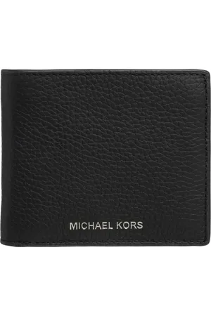 Michael Kors Homme, Accessoires, Noir, Taille: ONE Size Portefeuille Hudson