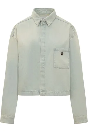 AMBUSH Femme, Blouses et Chemises, Bleu, Taille: 36 FR Denim Chemises