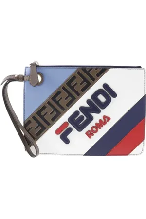 Fendi Femme, Pre-owned, Multicolore, Taille: ONE Size Pre-owned Cuir pochettes-minaudieres