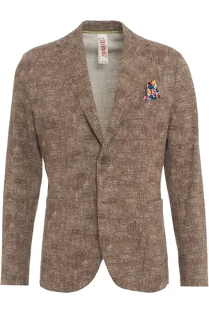 BOB der Bär Homme, Vestes, Brun, Taille: M Blazer Homme Élégant
