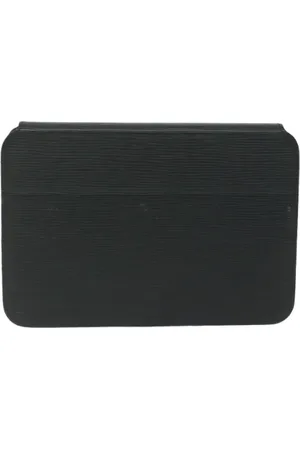LOUIS VUITTON Femme, Pre-owned, Noir, Taille: ONE Size Pre-owned Cuir accessoires-de-bureau