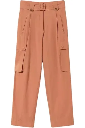 Twin-Set Femme, Pantalons, , Taille: 40 FR Cargo Popeline Pantalon