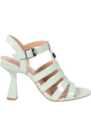 Liu Jo Femme, Chaussures, Vert, Taille: 36 EU Sandales Élégantes à Bout Rond