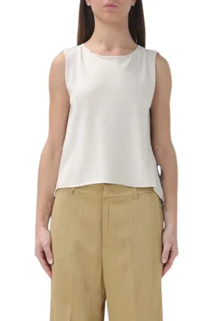 Alessia Santi Femme, Tops, Blanc, Taille: 42 FR T-shirts et Polos Élégants
