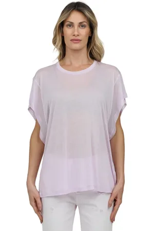 Dondup Femme, Tops, Rose, Taille: 38 FR T-shirt en jersey