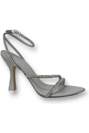 3Juin Femme, Chaussures, Gris, Taille: 37 1/2 EU Giglio Chaussures à talons