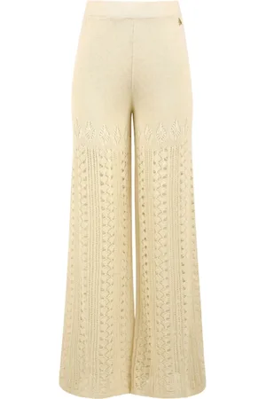 AKEP Femme, Pantalons, , Taille: 36 FR Pantalon Crème Modèle Ptkd05074 V2