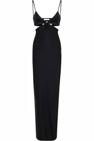 AMEN Femme, Robes, Noir, Taille: 40 FR Robe Longue
