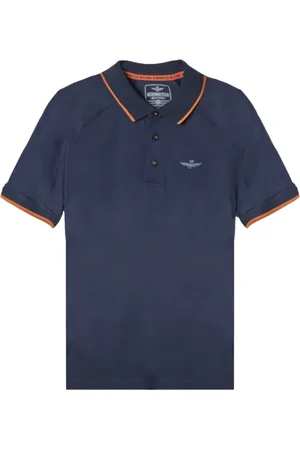 Aeronautica Militare Homme, Tops, Bleu, Taille: 2XL Polo Chemises