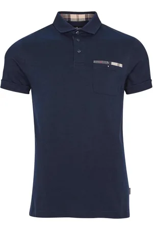 Barbour Homme, Tops, Bleu, Taille: M Polo Chemises