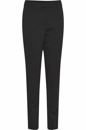 Ichi Femme, Pantalons, Noir, Taille: 42 FR Slim-fit Pantalons