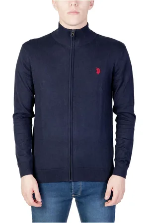 U.S. Polo Assn. Homme, Pulls, Bleu, Taille: S Cardigans