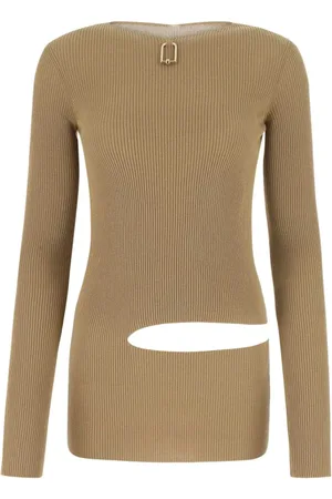 Quira Femme, Tops, Brun, Taille: 36 FR Long Sleeve Hauts