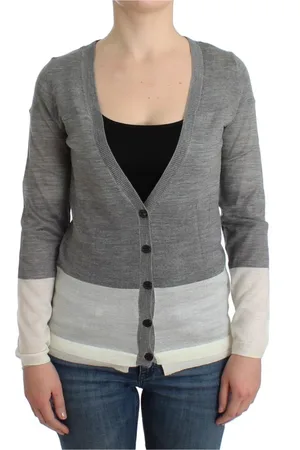 Costume National Femme, Pulls, Gris, Taille: 36 FR Cardigans