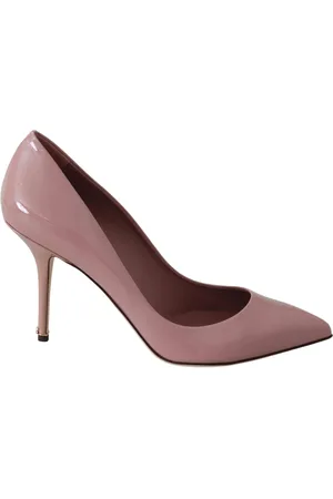 Dolce & Gabbana Femme, Chaussures, Rose, Taille: 37 EU Escarpins en cuir à talons hauts