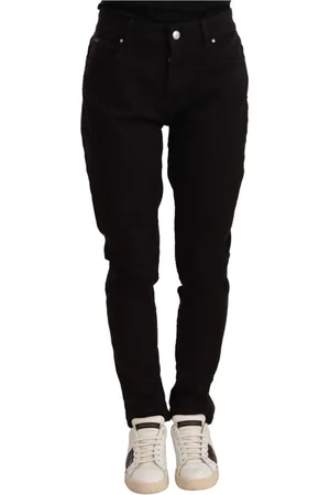 Dolce & Gabbana Femme, Jeans, Noir, Taille: 40 FR Jeans skinny