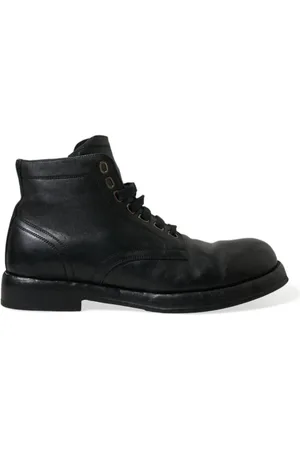Dolce & Gabbana Homme, Chaussures, Noir, Taille: 41 EU Bottes à cheville