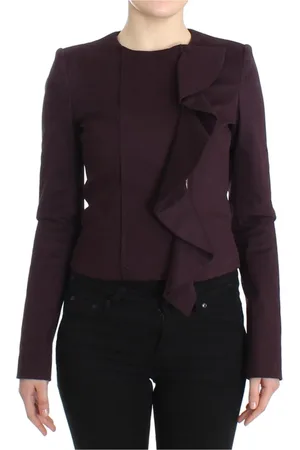 Gianfranco Ferré Femme, Vestes, Violet, Taille: 36 FR Trench Manteaux