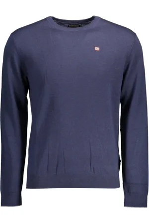 Napapijri Homme, Pulls, Bleu, Taille: 3XL Pull Bleu Polyvalent pour Homme