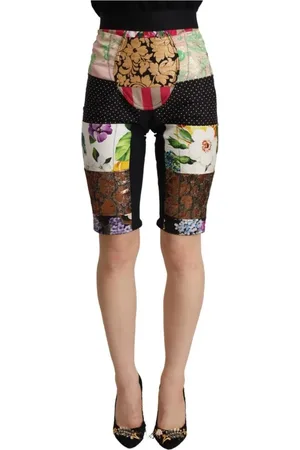 Dolce & Gabbana Femme, Shorts, Multicolore, Taille: 38 FR Shorts décontractés