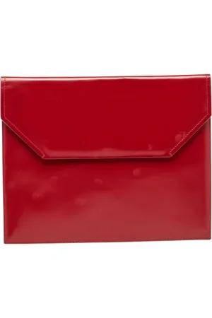 Bally Femme, Pre-owned, Rouge, Taille: ONE Size Pre-owned Cuir pochettes-minaudieres