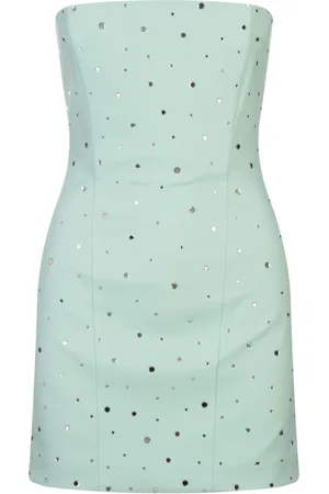 GIUSEPPE DI MORABITO Femme, Robes, Vert, Taille: 36 FR Short Robes