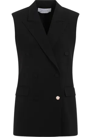 GABRIELA HEARST Femme, Vestes, Noir, Taille: 36 FR Gilet Mayte en Noir