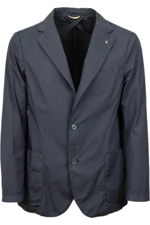 At.p.Co Homme, Vestes, Bleu, Taille: 3XL Veste Élégante