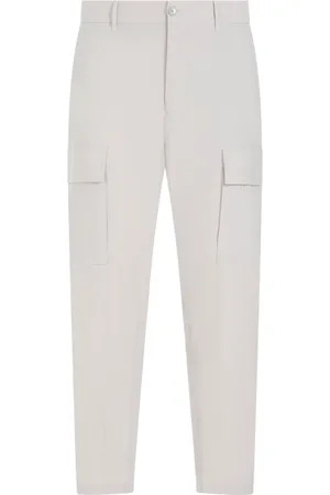 Etro Homme, Pantalons, Gris, Taille: M Pantalon Cargo Pergamena Medio
