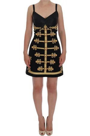 Dolce & Gabbana Femme, Robes, Noir, Taille: 38 FR Short Robes