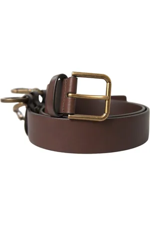 Dolce & Gabbana Homme, Accessoires, Brun, Taille: 110 CM Ceintures