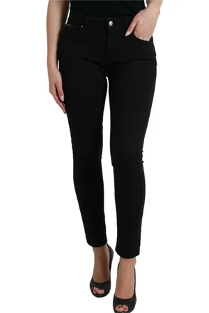 Dolce & Gabbana Femme, Jeans, Noir, Taille: 38 FR Jeans skinny