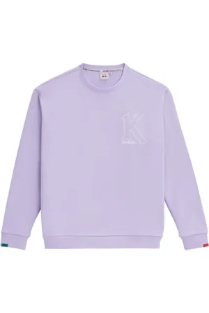 Kickers Homme, Sweatshirts et sweats à capuche, Violet, Taille: S Big K Sweater Lifestyle Coton Sweat