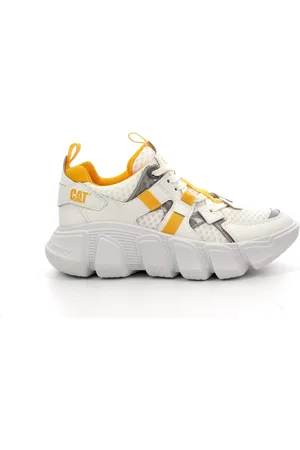 Caterpillar Homme, Chaussures, Blanc, Taille: 40 EU Imposter Mesh Baskets Basses