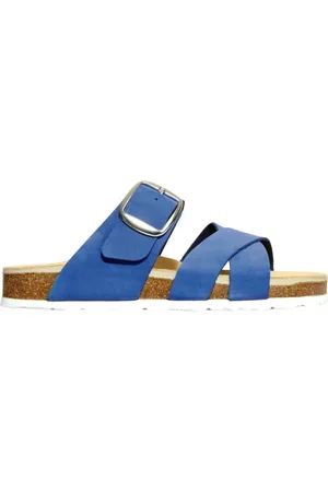 Rohde Femme, Chaussures, Bleu, Taille: 39 EU Flat Sandales