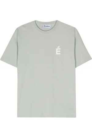 Etudes Homme, Tops, Gris, Taille: L Etudes T-shirt Wonder Patch Pigeon - S