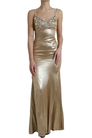 Dolce & Gabbana Femme, Robes, Jaune, Taille: 36 FR Party Robes