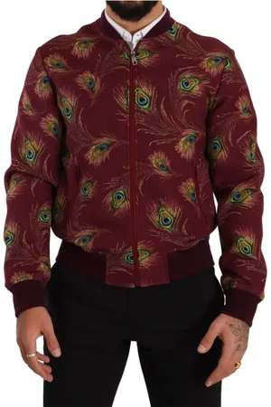 Dolce & Gabbana Homme, Vestes, Multicolore, Taille: M Bomber Vestes