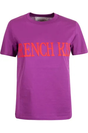 Alberta Ferretti Femme, Tops, Violet, Taille: 38 FR T-Chemises
