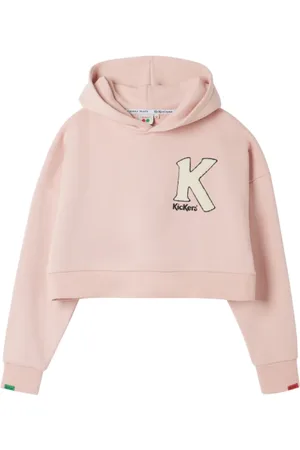 Kickers Femme, Sweatshirts et sweats à capuche, Rose, Taille: 40 FR Big K W Hoody Lifestyle Sweat