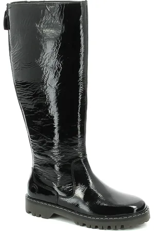 Kickers Femme, Chaussures, Noir, Taille: 38 EU Zip Deckboot en Cuir